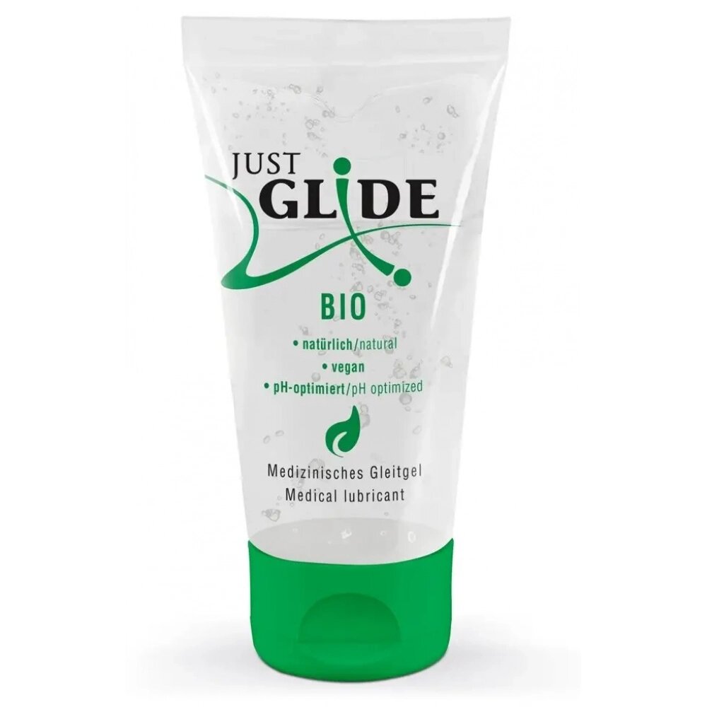 Веганський органічний гель-лубрикант - Just Glide Bio, 50 ml від компанії Slav-intim. shop - фото 1