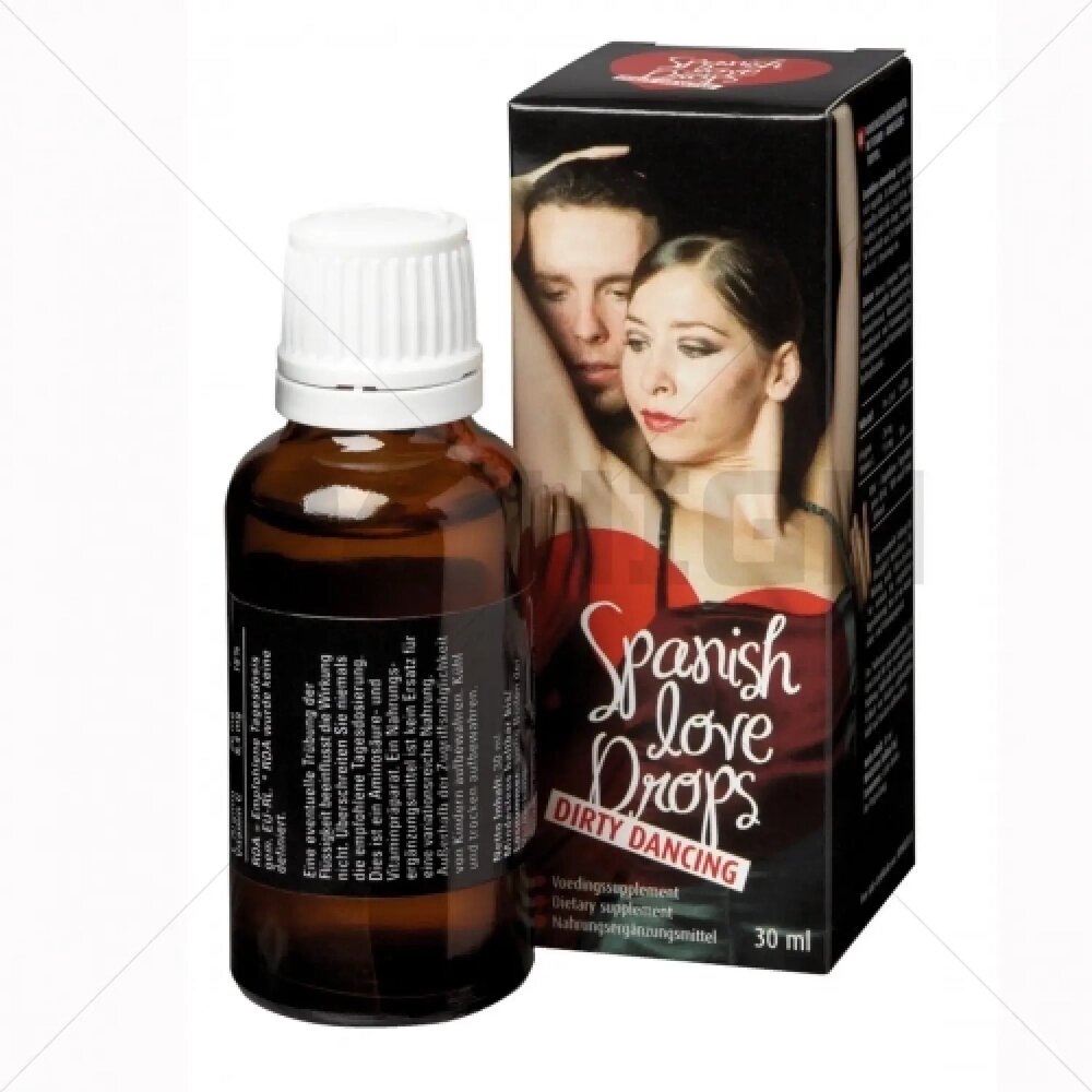 Збудливі краплі для двох Love Drops Dirty Dancing, 30 ml від компанії Slav-intim. shop - фото 1