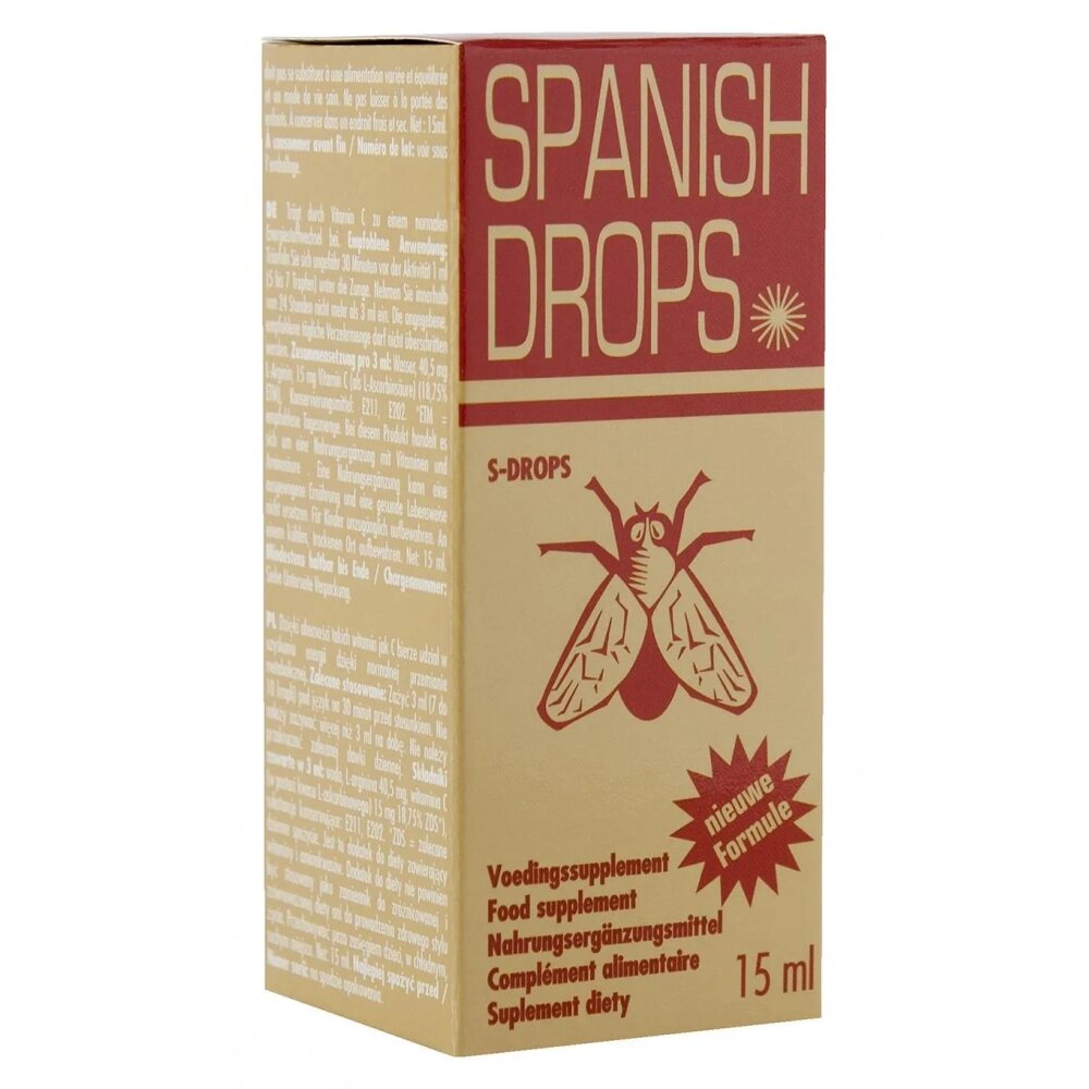 Збудливі краплі для двох SPANISH FLY GOLD 15 ml від компанії Slav-intim. shop - фото 1