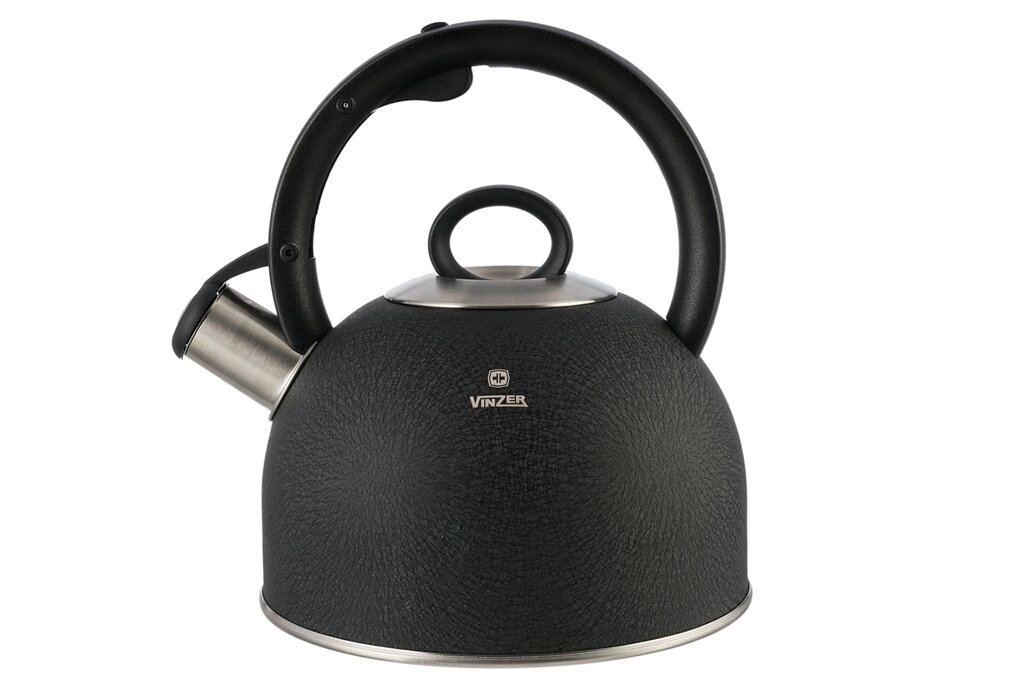 Чайник со свистком VINZER Nero 2.5 л (50010) ##от компании## VINZER HOME - ##фото## 1