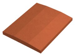 Кришка двосхилий зріз. 60-48-6 корал від компанії Інтернет-магазин будівельних матеріалів «ATІ Груп» - фото 1