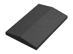 Кришка двосхилий 60-28-6,5 графіт