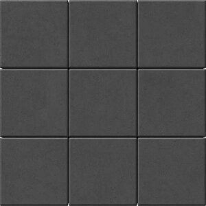 Бруківка 400х400х60 Графіт-Чорна