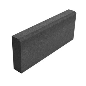 Бордюр парковий 500х200х60 Графіт - Чорний