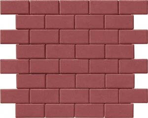 Бруківка 200х100х80 Вишня-Червона