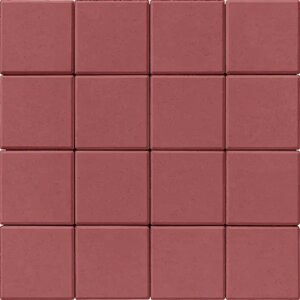 Бруківка 200х200х80мм Вишня-Червона