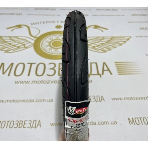 Гума 2.75-10 TL (6019) (TW) MotoTech від компанії Мотозірка - фото 1