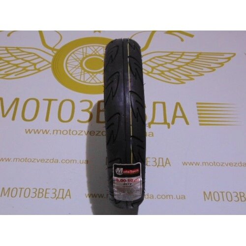 Гума (TW) MotoTech 3.00-10 TL (6019) від компанії Мотозірка - фото 1