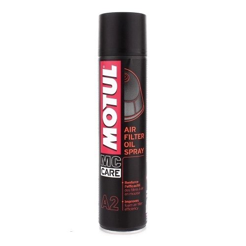 Олія для фільтра MOTUL A2 Air Filter Oil Spray 400мол від компанії Мотозірка - фото 1