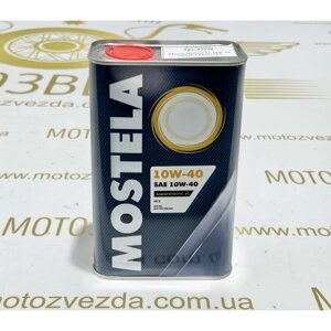 Масло Mostela 4T 10W-40 API SL / JASO MA