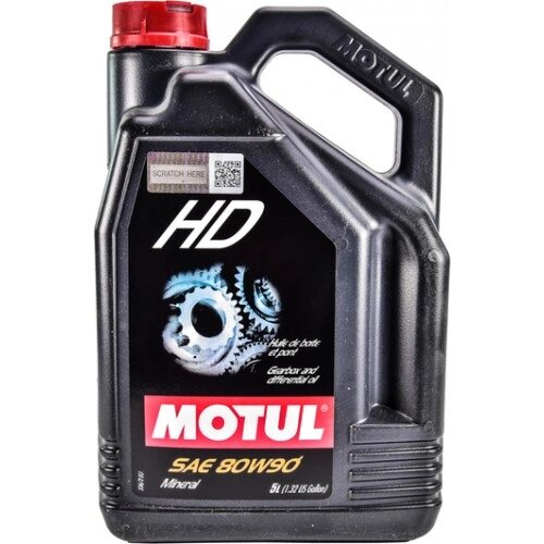 Трансмісійна олія Motul HD GL-4 / 5 80W-90 мінеральна 100 ml ( на розлив ) від компанії Мотозірка - фото 1