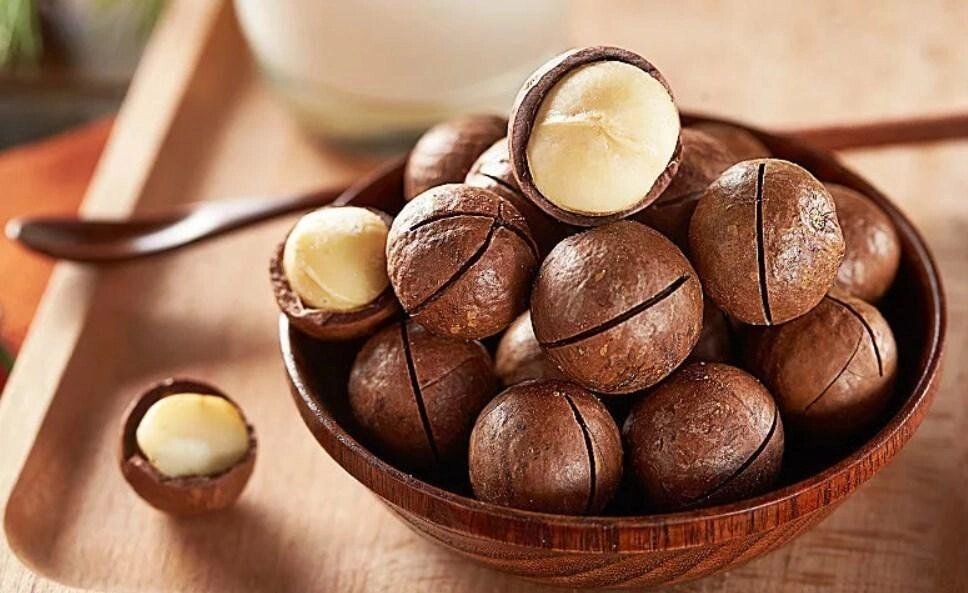 Горіх Макадамия в шкаралупі. Сорт вищий. Macadamia nuts. Макадамія горіх від компанії Інтернет-магазин «вишивав-ка» - фото 1
