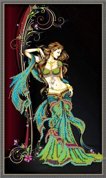 Картина для вишивки бісером розмір А3 Спокуса богині КМР 3087 від компанії Інтернет-магазин «вишивав-ка» - фото 1
