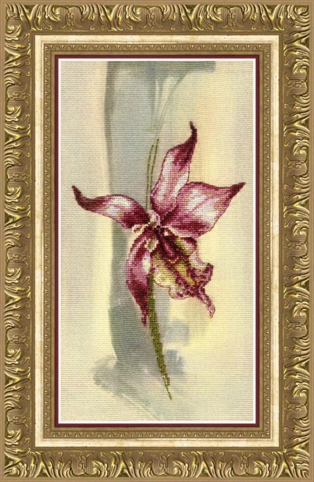 Набір для часткової вишивки хрестом Чарівна Мить РК-111 "Лілова орхідея", Код товару: 1059809 від компанії Інтернет-магазин «вишивав-ка» - фото 1
