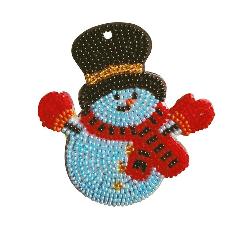 Набір для креативного рукоділля «Сніговик у ціліндрі» від компанії Інтернет-магазин «вишивав-ка» - фото 1