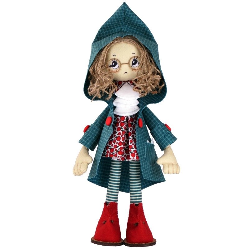 Набір для шиття інтер'єрної каркасної ляльки "Мішель" від компанії Інтернет-магазин «вишивав-ка» - фото 1