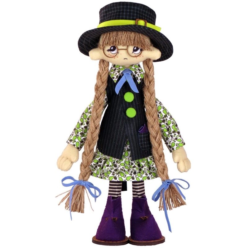 Набір для шиття інтер'єрної каркасної ляльки "Пауліна" від компанії Інтернет-магазин «вишивав-ка» - фото 1
