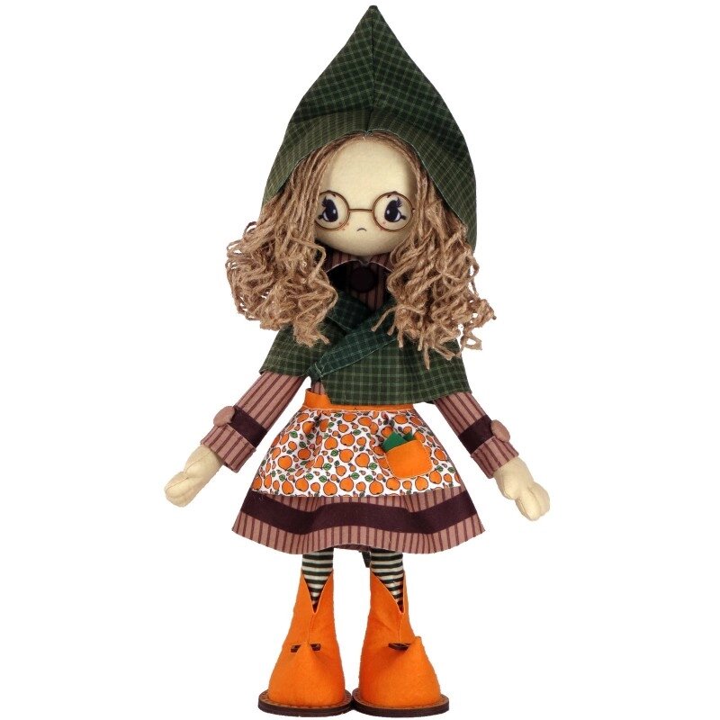 Набір для шиття інтер'єрної каркасної ляльки "Шарлотта" від компанії Інтернет-магазин «вишивав-ка» - фото 1
