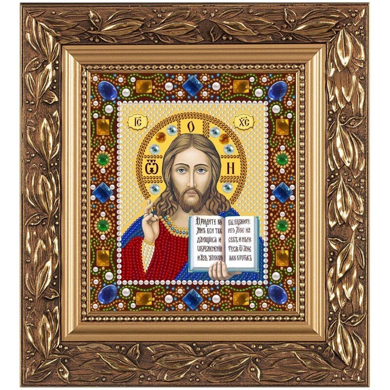 Набір для вишивання ікони "Христос Спаситель" від компанії Інтернет-магазин «вишивав-ка» - фото 1