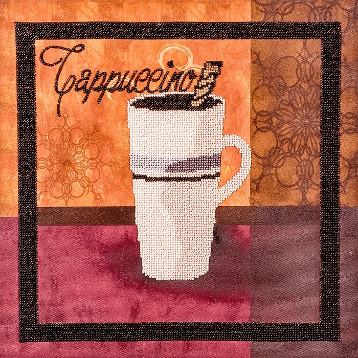 Набір для вишивки бісером "Cappuccino-1" FLF-062 від компанії Інтернет-магазин «вишивав-ка» - фото 1