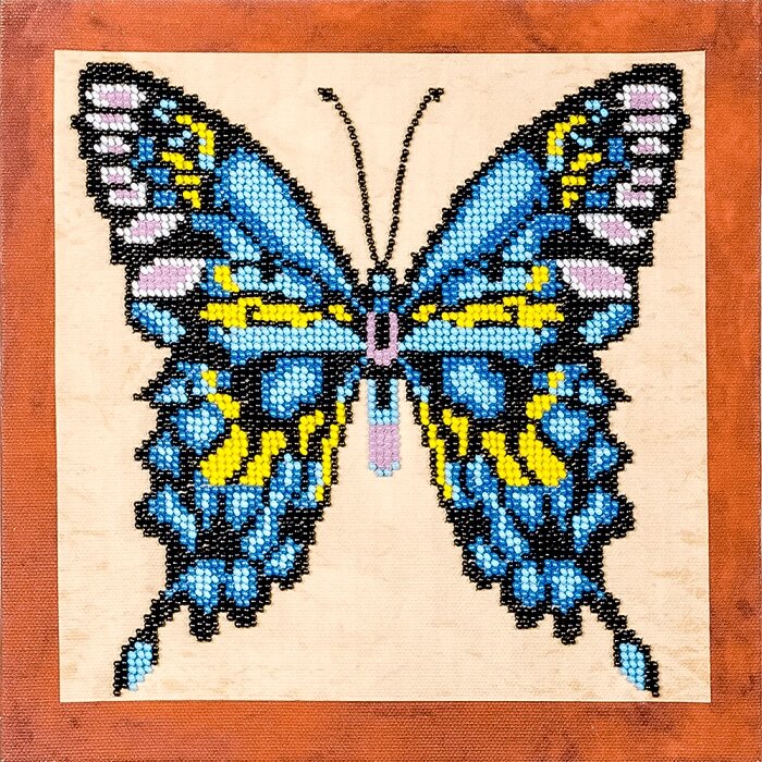 Набір для вишивки бісером "Метелик-2" FLF-017 від компанії Інтернет-магазин «вишивав-ка» - фото 1