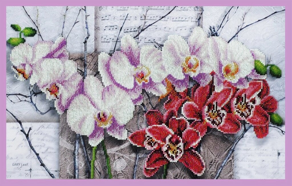 Набір для вишивки бісером Симфонія орхідей P-263 від компанії Інтернет-магазин «вишивав-ка» - фото 1