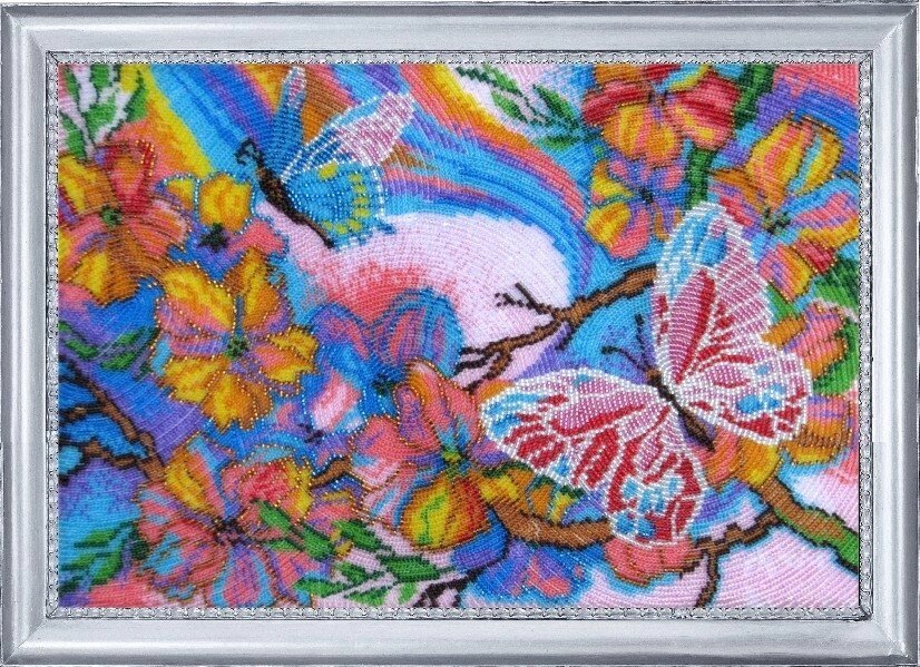 Набір для вишивки бісером ТМ Батерфляй Казкові метелики БФ 116 від компанії Інтернет-магазин «вишивав-ка» - фото 1