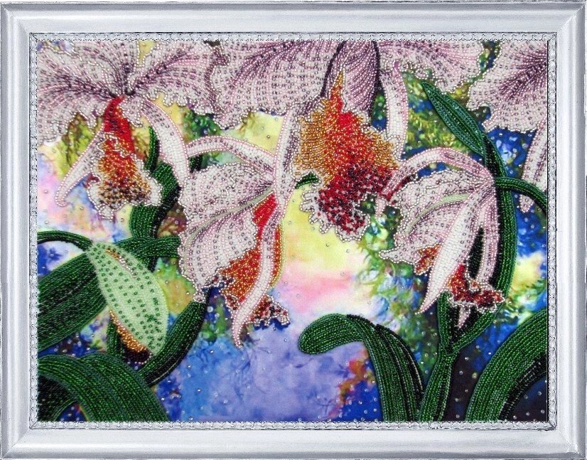 Набір для вишивки бісером ТМ Батерфляй Сяйво орхідей БФ 230 від компанії Інтернет-магазин «вишивав-ка» - фото 1