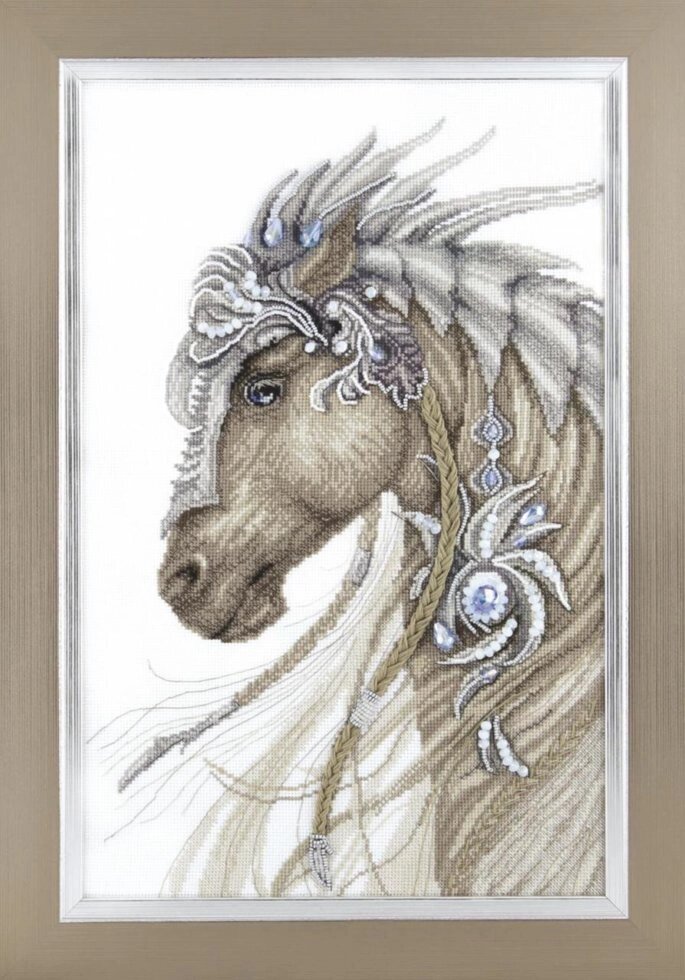 Набір для вишивки хрестиком Чарівна Мить М-291 "Казковий кінь", Код товару: 1064002 від компанії Інтернет-магазин «вишивав-ка» - фото 1