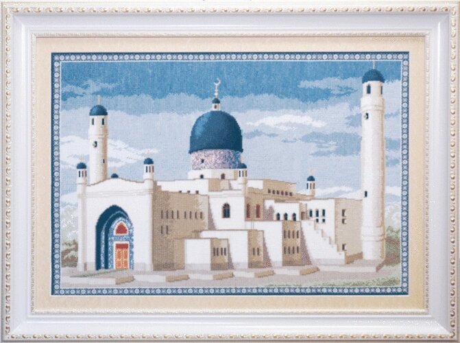 Набір для вишивки хрестиком Мечеть Імангалі, Казахстан. М-10 від компанії Інтернет-магазин «вишивав-ка» - фото 1