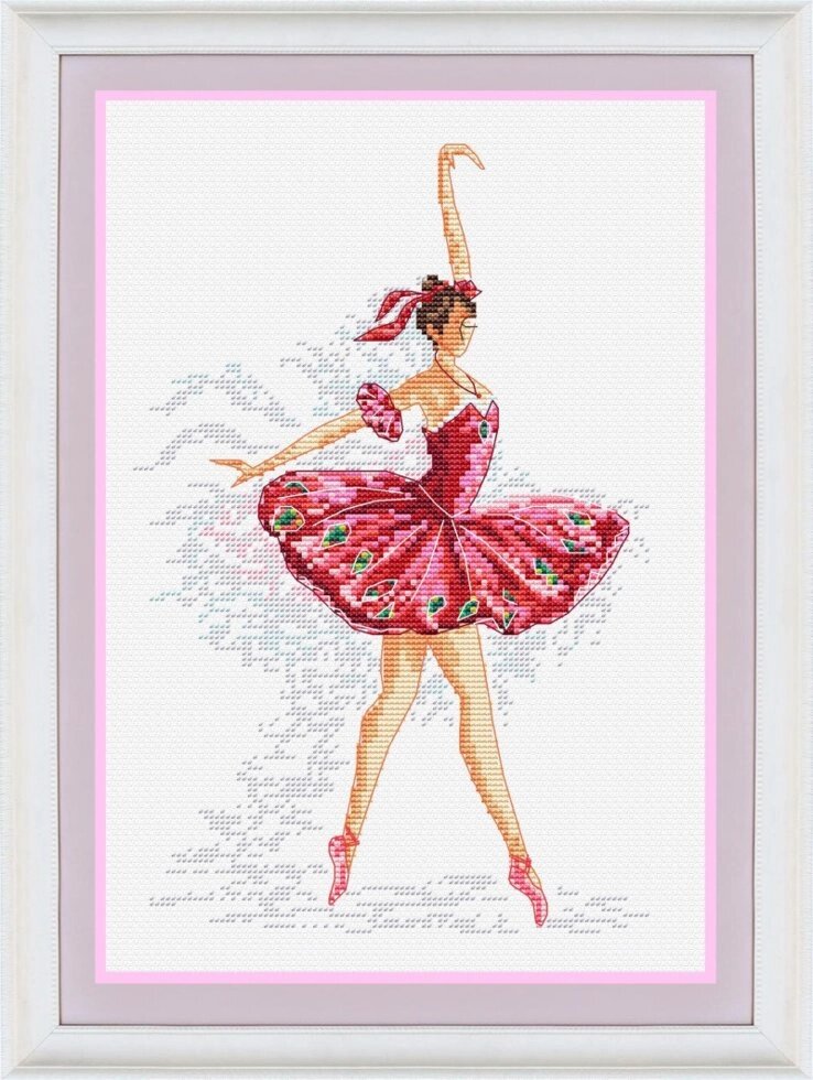 Набір для вишивки хрестиком ТМ Olanta Грація балету VN - 016 від компанії Інтернет-магазин «вишивав-ка» - фото 1