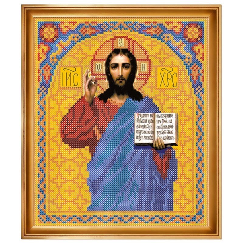 Набір для вишивки ікони "Христос Спаситель" С9023 від компанії Інтернет-магазин «вишивав-ка» - фото 1