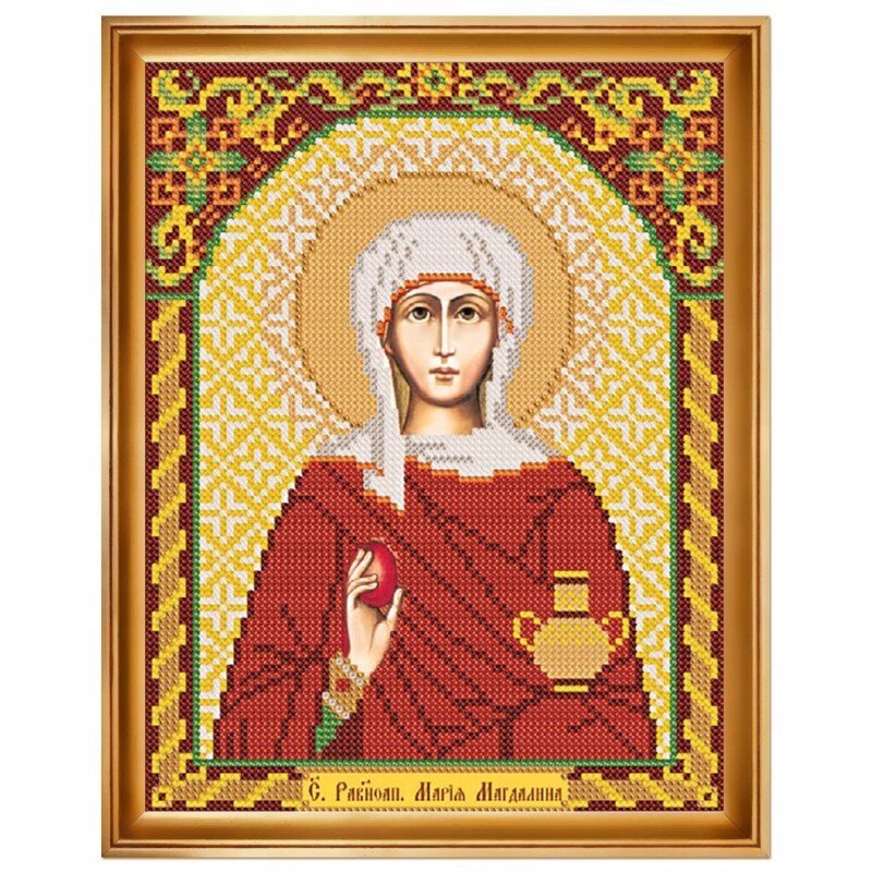 Набір для вишивки ікони "Св. Рівноапостольного. Марія Магдалина" С9134 від компанії Інтернет-магазин «вишивав-ка» - фото 1