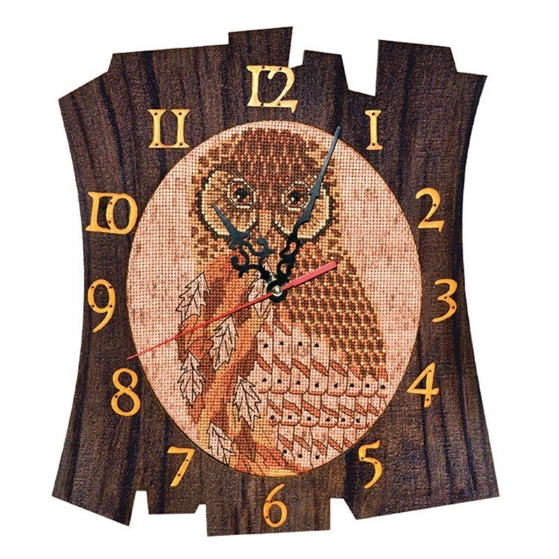 Набор для создания часов с вышитой основой "Время мудрости" від компанії Інтернет-магазин «вишивав-ка» - фото 1