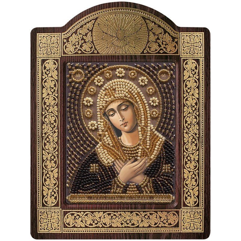 Набор для вышивки икон в рамке-киоте "Богородица "Умиление" СН8022 від компанії Інтернет-магазин «вишивав-ка» - фото 1