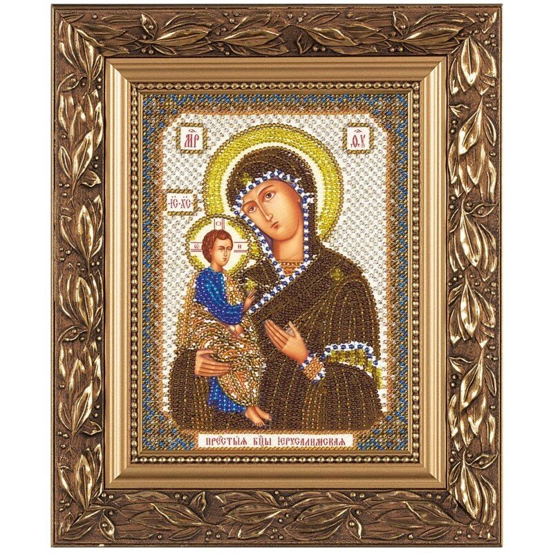 Набор для вышивки иконы "Богородица Иерусалимская" С6011 від компанії Інтернет-магазин «вишивав-ка» - фото 1