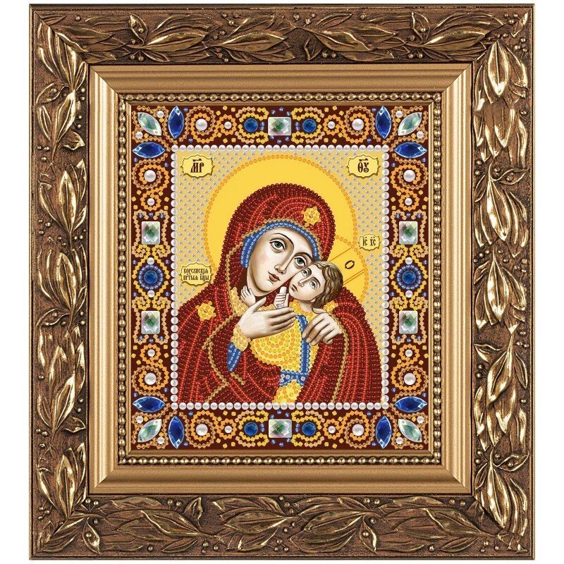 Набор для вышивки иконы "Богородица Корсунская" від компанії Інтернет-магазин «вишивав-ка» - фото 1