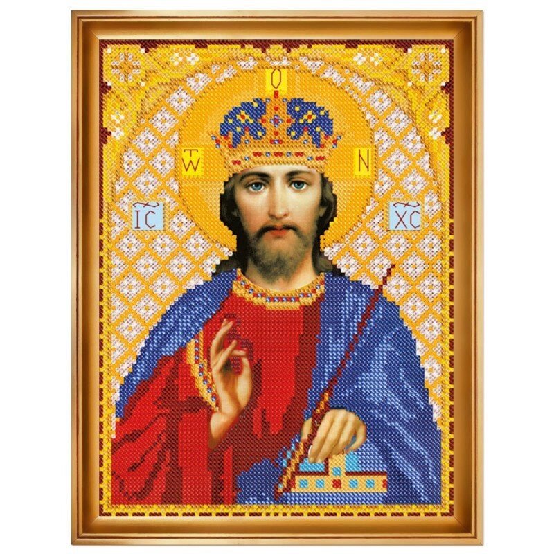 Набор для вышивки иконы "Христос Спаситель" С9061 від компанії Інтернет-магазин «вишивав-ка» - фото 1