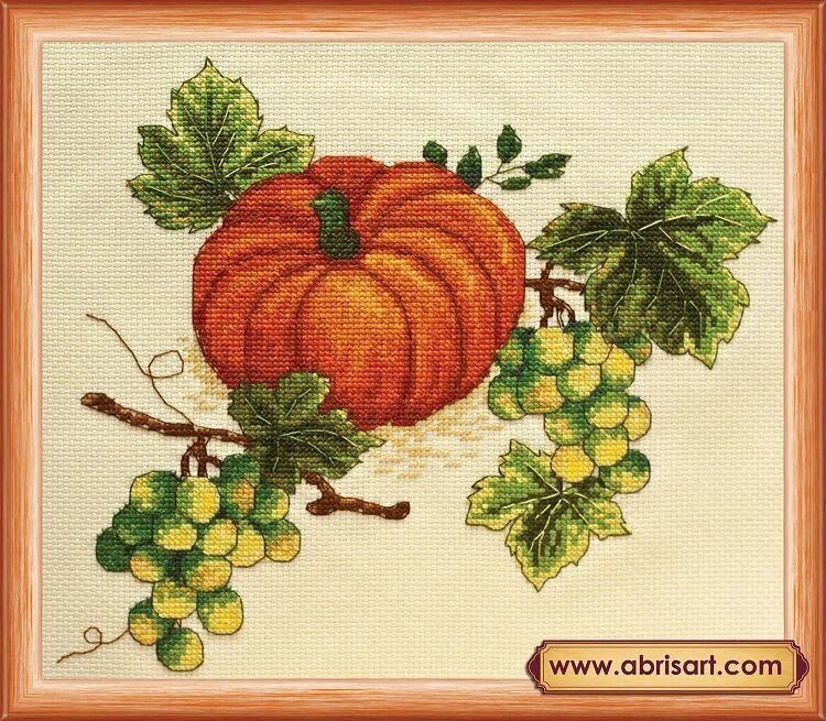 Наборы для вышивания крестом Осенний натюрморт АН-013 від компанії Інтернет-магазин «вишивав-ка» - фото 1