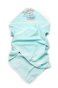 Дитячий рушник для хлопчика з капюшоном махровий для купання