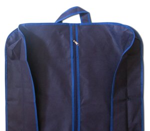 Чохол для об'ємної \ верхнього одягу з ручками 60 * 150 * 15 см ORGANIZE HCh-150-15 синій