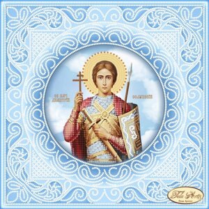 Схема для вишивки бісером Святий Великомученик Димитрій Солунський ТІС-018 (1)