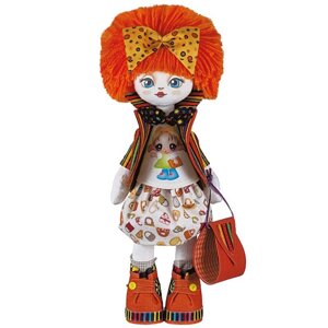 Набор для шитья куклы на льняной основе Текстильная кукла "Подружка"