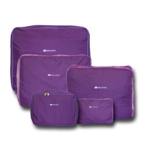 Дорожній органайзер (сумочки в чемодан) 5 шт ORGANIZE C002 фіолетовий