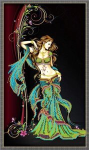 Картина для вишивки бісером розмір А3 Спокуса богині КМР 3087