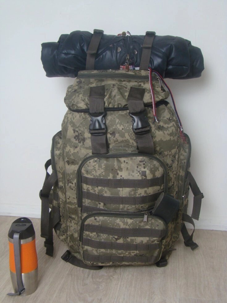 Рюкзак Тактичний армійський розмір 58x38x20 від компанії Інтернет-магазин «вишивав-ка» - фото 1