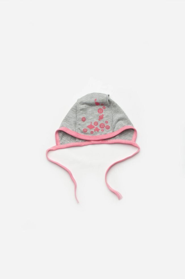 Шапочка-чепчик для новонародженої дівчинки від компанії Інтернет-магазин «вишивав-ка» - фото 1
