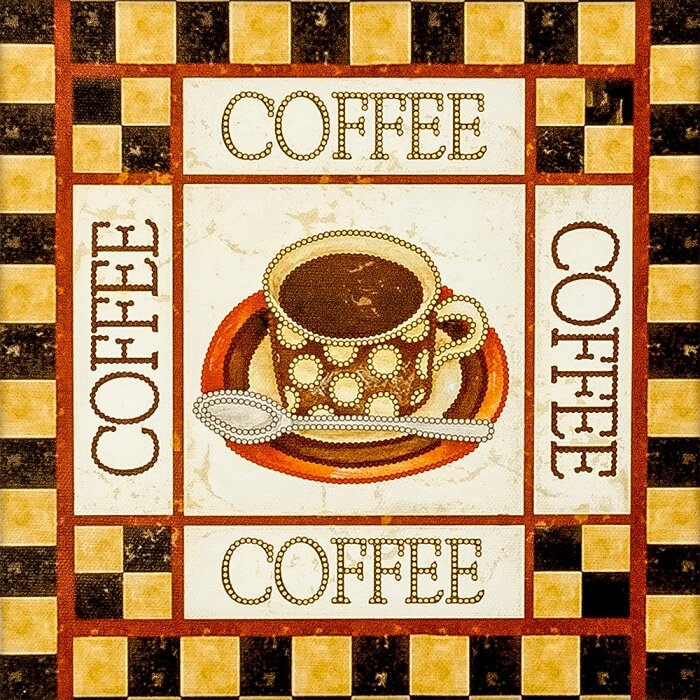 Схема для вишивання бісером "Coffee" FLS-020 від компанії Інтернет-магазин «вишивав-ка» - фото 1