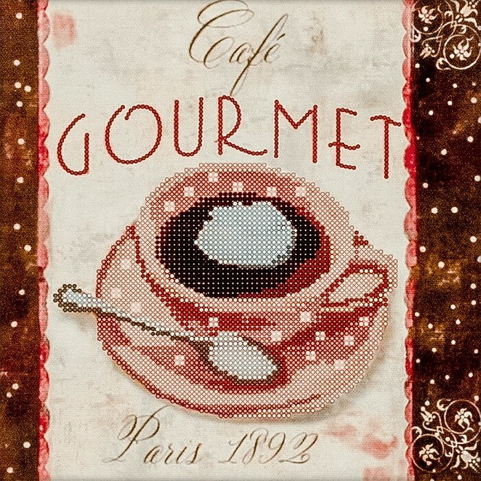 Схема для вишивання бісером "Gourmet" FLS-028 від компанії Інтернет-магазин «вишивав-ка» - фото 1