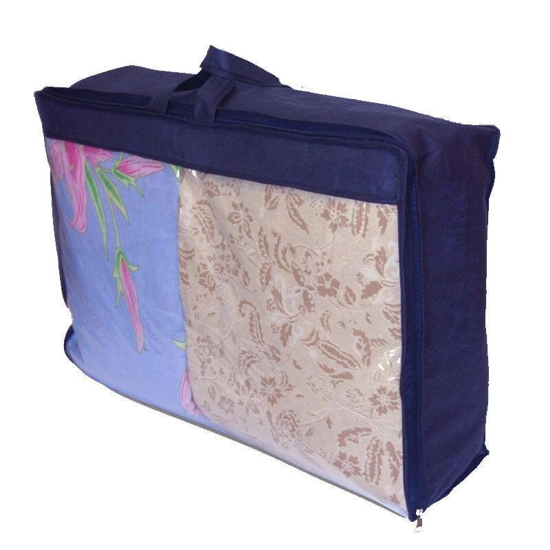 Сумка для хранения вещей\сумка для одеяла M ORGANIZE HS-M синий від компанії Інтернет-магазин «вишивав-ка» - фото 1